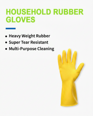 Food-Grade Household Rubber Waterproof Reusable Glove