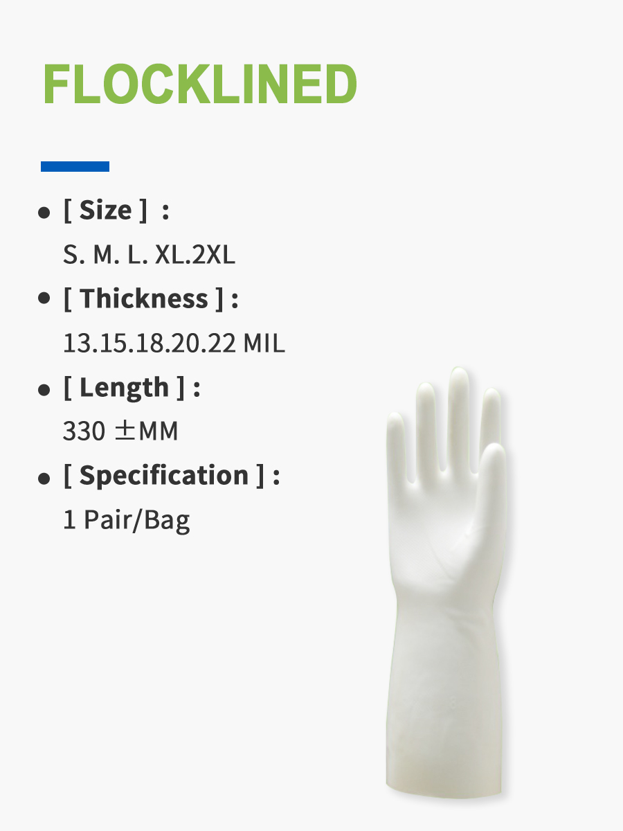 Flock-Lined Nitrile Gloves – Comfortable, Chemical Resistant & Heavy-Duty Protection - Image 2