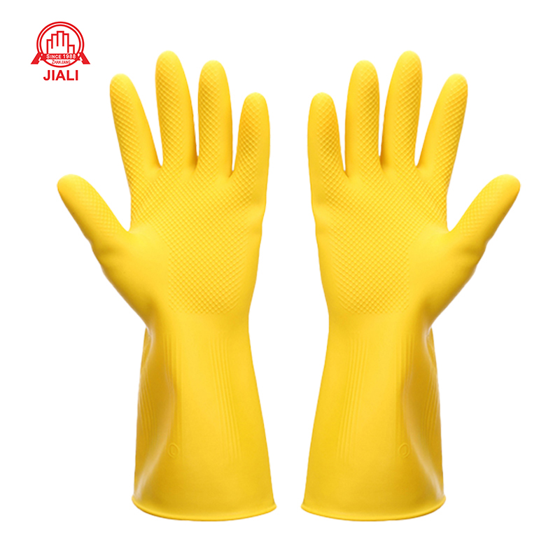 Food-Grade Household Rubber Waterproof Reusable Glove - Image 3