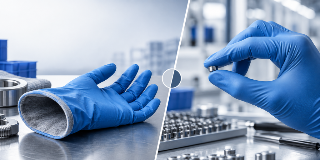 The Complete Guide to Flock-Lined vs Unlined Nitrile Gloves