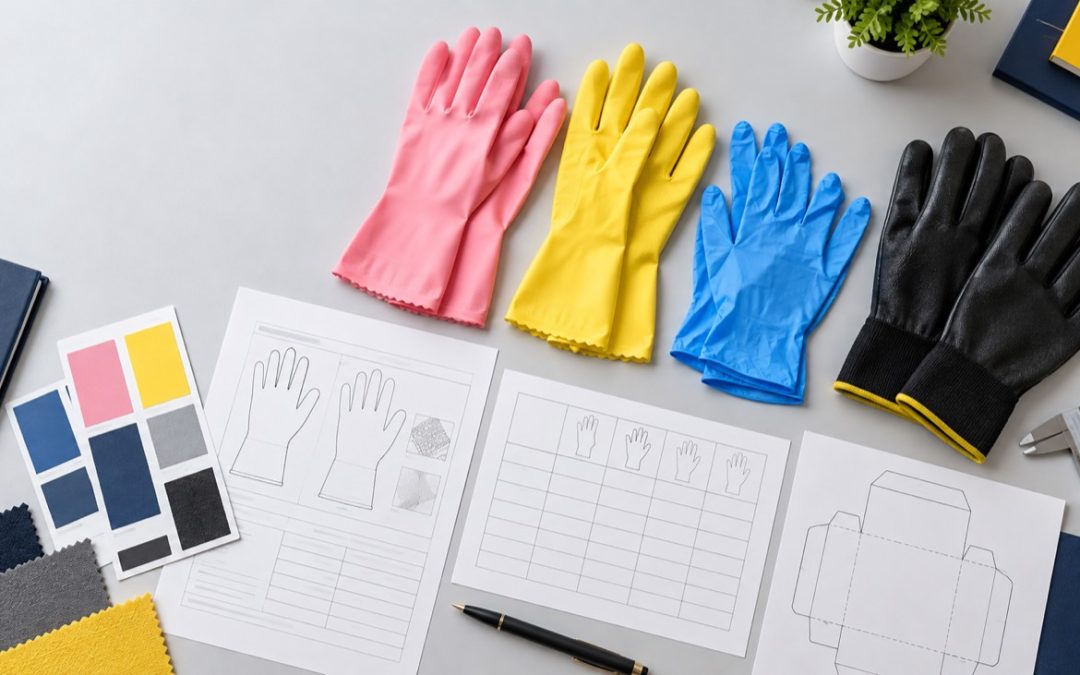 Glove quotation checklist for household, industrial, latex and nitrile gloves